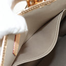 LOUIS VUITTON Monogram Miroir Sac Plat Hand Bag Gold Dore M40268 LV Auth gh1625SAV-25