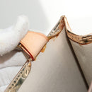 LOUIS VUITTON Monogram Miroir Sac Plat Hand Bag Gold Dore M40268 LV Auth gh1625SAV-11