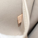 LOUIS VUITTON Monogram Miroir Sac Plat Hand Bag Gold Dore M40268 LV Auth gh1625SAV-12
