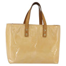 LOUIS VUITTON Monogram Vernis Reade PM Bag Marshmallow Pink M91306 Auth gh1626-13