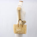 LOUIS VUITTON Monogram Vernis Reade PM Bag Marshmallow Pink M91306 Auth gh1626-21