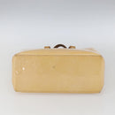 LOUIS VUITTON Monogram Vernis Reade PM Bag Marshmallow Pink M91306 Auth gh1626-5