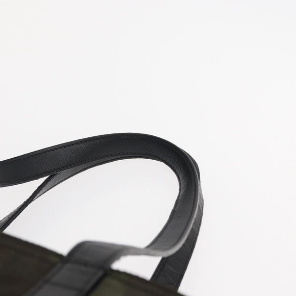 PRADA Camouflage Tote Bag Nylon Khaki Auth gh1628