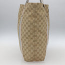 GUCCI GG Canvas Sherry Line Tote Bag Beige Pink Light blue 189669 Auth gh1631-4