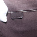 CELINE Macadam Canvas Tote Bag Beige Gold Auth gh1636-10