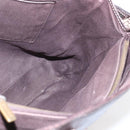 CELINE Macadam Canvas Tote Bag Beige Gold Auth gh1636-17