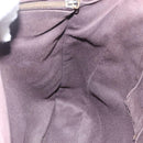 CELINE Macadam Canvas Tote Bag Beige Gold Auth gh1636-18