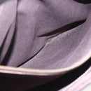 CELINE Macadam Canvas Tote Bag Beige Gold Auth gh1636-20