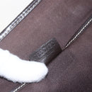 CELINE Macadam Canvas Tote Bag Beige Gold Auth gh1636-12