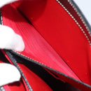 GUCCI Hand Bag Leather Black Gold 000 0857 Auth gh1638-25