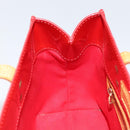 LOUIS VUITTON Monogram Vernis Reade PM Hand Bag Red Rouge M91088 LV Auth gh1641-19