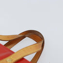 LOUIS VUITTON Monogram Vernis Reade PM Hand Bag Red Rouge M91088 LV Auth gh1641-8