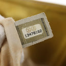 CHANEL COCO Mark Chain Tote Bag Patent leather Yellow Silver CC Auth gh1643-21