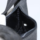 PRADA Sports Accessory Pouch Canvas Gray Auth gh1644-18