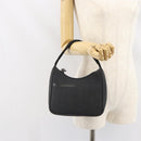PRADA Sports Accessory Pouch Canvas Gray Auth gh1644-20