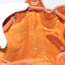 MCM Vicetos Logogram Shoulder Bag PVC Leather Brown Gold Auth gh1650-19