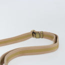 GUCCI GG Canvas Shoulder Bag Beige Gold 145857 Auth gh1654-8