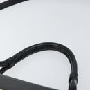 LOEWE Hand Bag Leather 2way Black Gold Auth gh1661-9