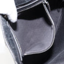 GUCCI GG Canvas Shoulder Bag Black Silver 109106 Auth gh1665-20