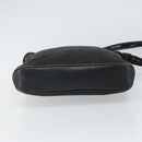 GUCCI GG Canvas Shoulder Bag Black Silver 109106 Auth gh1665-5