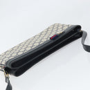GUCCI GG Supreme Sherry Line Shoulder Bag PVC Navy Gold 904 02 035 Auth gh1666-6