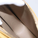 LOUIS VUITTON Monogram Vernis Motto Accessory Pouch Beige M91136 LV Auth gh1669-20
