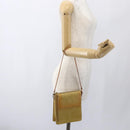 LOUIS VUITTON Monogram Vernis Motto Accessory Pouch Beige M91136 LV Auth gh1669-22