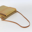 LOUIS VUITTON Monogram Vernis Motto Accessory Pouch Beige M91136 LV Auth gh1669-7