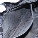 Salvatore Ferragamo Gancini Tote Bag Nylon Black Silver Auth gh1671-21