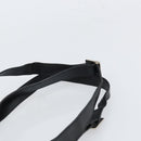 Salvatore Ferragamo Gancini Tote Bag Nylon Black Silver Auth gh1671-8