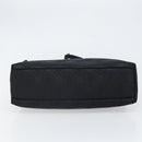 Salvatore Ferragamo Gancini Tote Bag Nylon Black Silver Auth gh1671-5