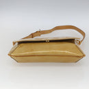 LOUIS VUITTON Monogram Vernis Thompson Street Bag Beige M91301 LV Auth gh1675-5
