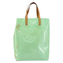 LOUIS VUITTON Monogram Vernis Reade MM Hand Bag Peppermint M91305 LV Auth gh1677-13