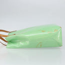 LOUIS VUITTON Monogram Vernis Reade MM Hand Bag Peppermint M91305 LV Auth gh1677-4