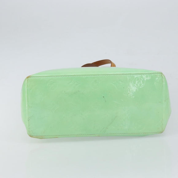 LOUIS VUITTON Monogram Vernis Reade MM Hand Bag Peppermint M91305 LV Auth gh1677