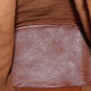 GUCCI Bamboo Body Bag Leather Brown Gold 003 2113 0037 Auth gh1689-10