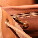 GUCCI Bamboo Body Bag Leather Brown Gold 003 2113 0037 Auth gh1689-20