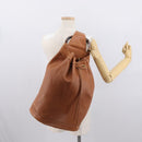 GUCCI Bamboo Body Bag Leather Brown Gold 003 2113 0037 Auth gh1689-22