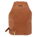 GUCCI Bamboo Body Bag Leather Brown Gold 003 2113 0037 Auth gh1689-2