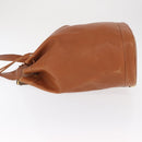 GUCCI Bamboo Body Bag Leather Brown Gold 003 2113 0037 Auth gh1689-4