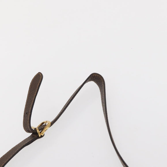 GUCCI GG Supreme Web Sherry Line Bag PVC Beige Gold 001 090 0933 Auth gh1694
