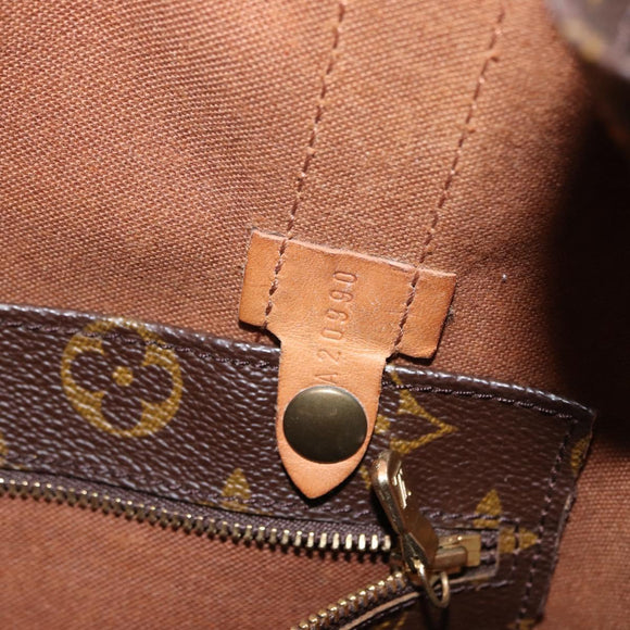 LOUIS VUITTON Monogram Randonnee GM Shoulder Bag M42244 LV Auth gh1698