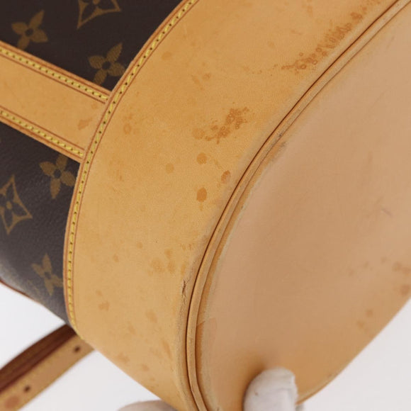 LOUIS VUITTON Monogram Randonnee PM Shoulder Bag M42243 LV Auth gh1699