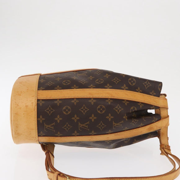 LOUIS VUITTON Monogram Randonnee PM Shoulder Bag M42243 LV Auth gh1699