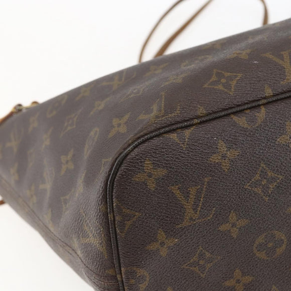 LOUIS VUITTON Monogram Neverfull MM Tote Bag M40156 LV Auth gh1701