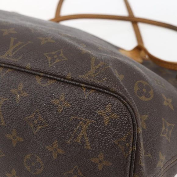 LOUIS VUITTON Monogram Neverfull MM Tote Bag M40156 LV Auth gh1701