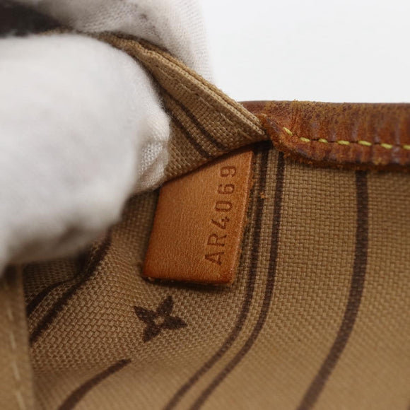 LOUIS VUITTON Monogram Neverfull MM Tote Bag M40156 LV Auth gh1701