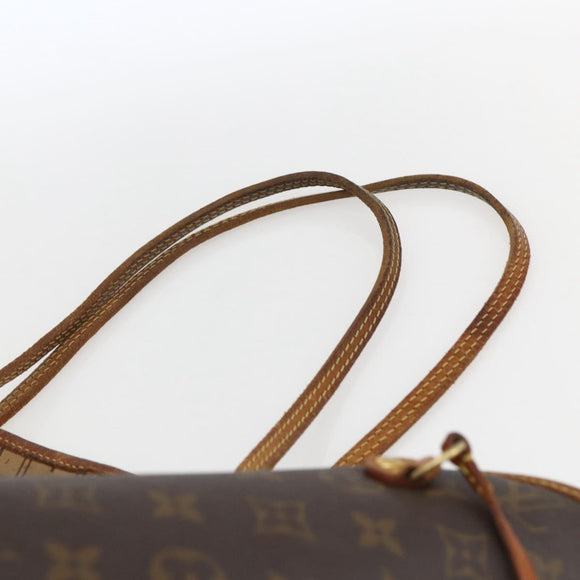 LOUIS VUITTON Monogram Neverfull MM Tote Bag M40156 LV Auth gh1701
