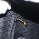 GUCCI Bamboo Backpack Leather Black Gold 003 2058 0030 Auth gh1708-24
