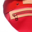 LOUIS VUITTON Monogram Vernis Reade PM Hand Bag Red Rouge M91088 LV Auth gh1711-18